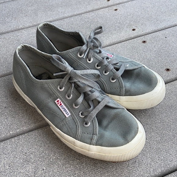 Superga Shoes - Superga Grey Sneakers